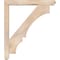 Ekena Millwork Balboa Craftsman Smooth Bracket w/ Offset Brace, Douglas Fir, 5 1/2"W x 38"D x 44"H BKT0604X38X44BOA04SDF - alternate 3